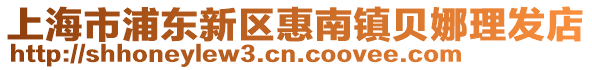 上海市浦東新區惠南鎮貝娜理發店