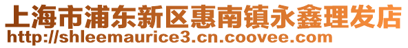 上海市浦東新區惠南鎮永鑫理發店