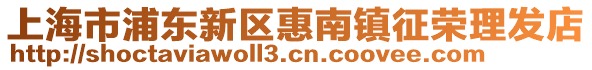 上海市浦東新區惠南鎮征榮理發店