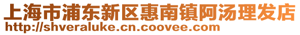 上海市浦東新區惠南鎮阿湯理發店