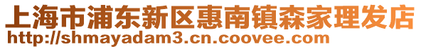 上海市浦東新區惠南鎮森家理發店