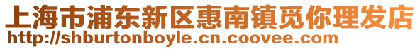 上海市浦東新區惠南鎮覓你理發店