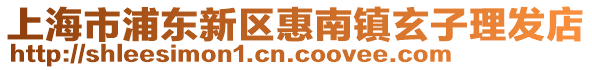 上海市浦東新區惠南鎮玄子理發店