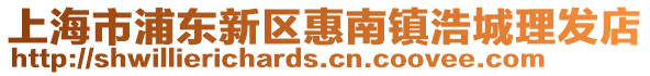 上海市浦東新區(qū)惠南鎮(zhèn)浩城理發(fā)店