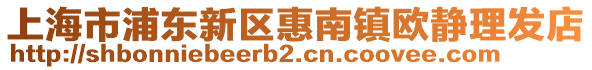 上海市浦東新區惠南鎮歐靜理發店