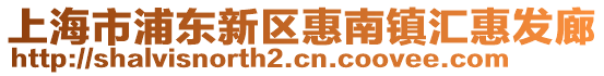 上海市浦東新區惠南鎮匯惠發廊