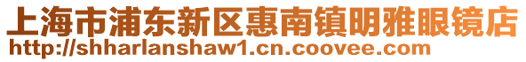 上海市浦東新區(qū)惠南鎮(zhèn)明雅眼鏡店