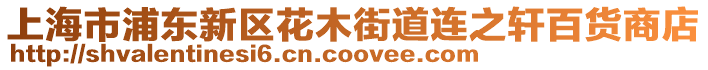 上海市浦東新區花木街道連之軒百貨商店