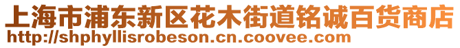 上海市浦東新區花木街道銘誠百貨商店