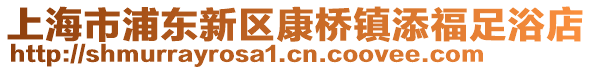 上海市浦東新區(qū)康橋鎮(zhèn)添福足浴店