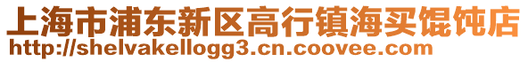 上海市浦東新區高行鎮海買餛飩店