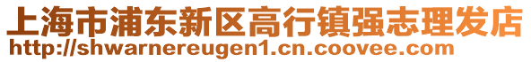 上海市浦東新區高行鎮強志理發店