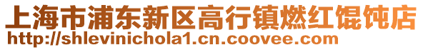 上海市浦東新區高行鎮燃紅餛飩店