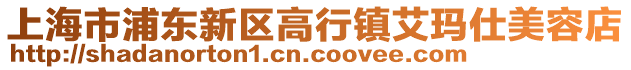 上海市浦東新區高行鎮艾瑪仕美容店