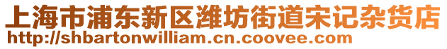 上海市浦東新區濰坊街道宋記雜貨店