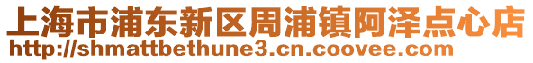 上海市浦東新區周浦鎮阿澤點心店