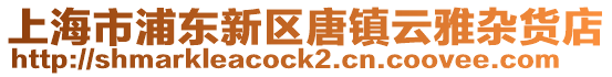上海市浦東新區(qū)唐鎮(zhèn)云雅雜貨店