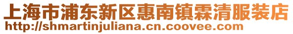 上海市浦東新區惠南鎮霖清服裝店