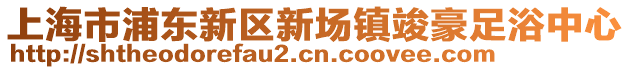 上海市浦東新區新場鎮竣豪足浴中心