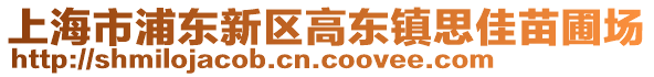 上海市浦東新區(qū)高東鎮(zhèn)思佳苗圃場