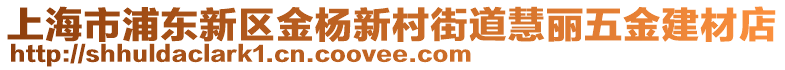 上海市浦東新區金楊新村街道慧麗五金建材店