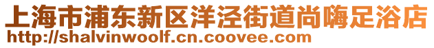 上海市浦東新區洋涇街道尚嗨足浴店