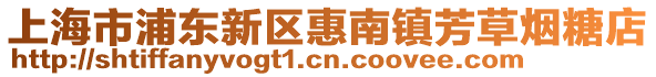 上海市浦東新區惠南鎮芳草煙糖店