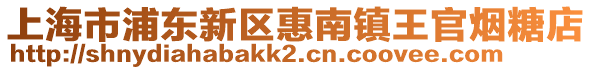 上海市浦東新區惠南鎮王官煙糖店