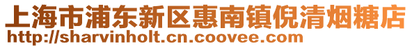 上海市浦東新區惠南鎮倪清煙糖店