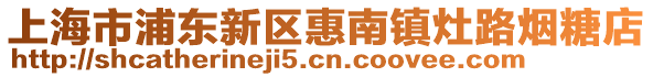 上海市浦東新區惠南鎮灶路煙糖店