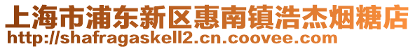 上海市浦東新區惠南鎮浩杰煙糖店
