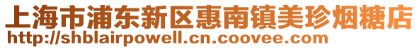 上海市浦東新區(qū)惠南鎮(zhèn)美珍煙糖店