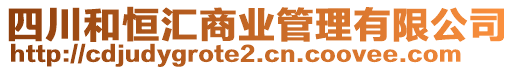 四川和恒匯商業(yè)管理有限公司