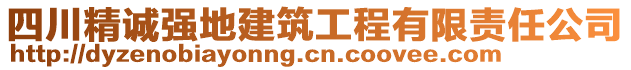 四川精誠強(qiáng)地建筑工程有限責(zé)任公司