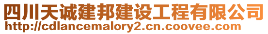 四川天誠建邦建設(shè)工程有限公司