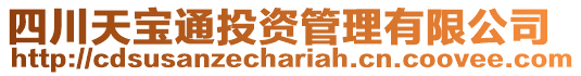 四川天寶通投資管理有限公司