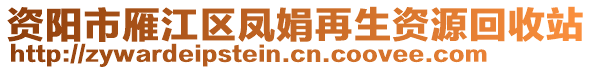 資陽市雁江區(qū)鳳娟再生資源回收站