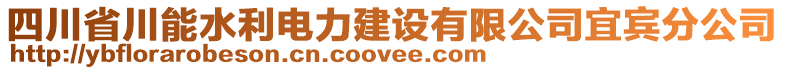 四川省川能水利電力建設(shè)有限公司宜賓分公司