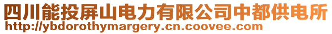 四川能投屏山電力有限公司中都供電所