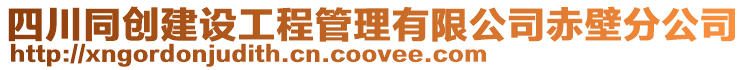 四川同創建設工程管理有限公司赤壁分公司