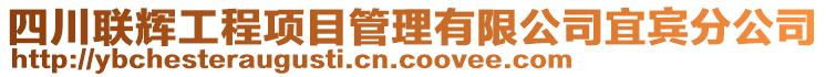 四川聯(lián)輝工程項目管理有限公司宜賓分公司