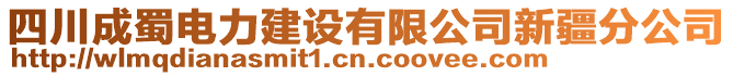 四川成蜀電力建設(shè)有限公司新疆分公司