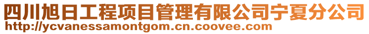 四川旭日工程項目管理有限公司寧夏分公司