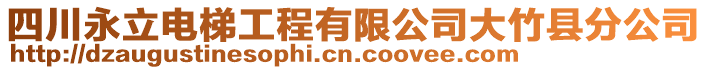 四川永立電梯工程有限公司大竹縣分公司