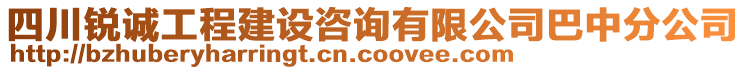 四川銳誠工程建設(shè)咨詢有限公司巴中分公司