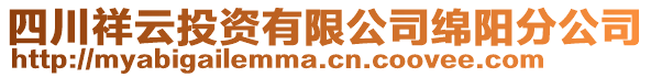 四川祥云投資有限公司綿陽分公司