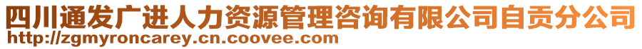 四川通發(fā)廣進(jìn)人力資源管理咨詢有限公司自貢分公司