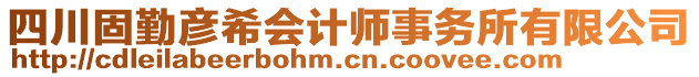 四川固勤彥希會(huì)計(jì)師事務(wù)所有限公司