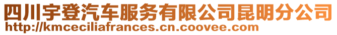 四川宇登汽車服務(wù)有限公司昆明分公司