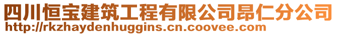 四川恒寶建筑工程有限公司昂仁分公司